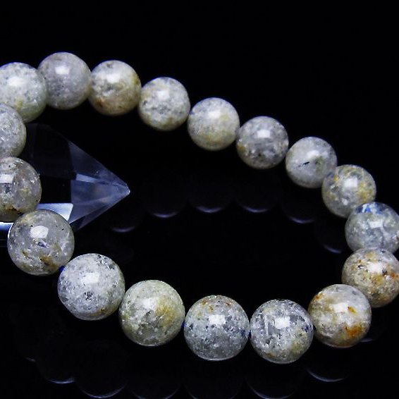 ホワイトガーデンファントムクォーツ ブレスレット 11mm [t239-3372]