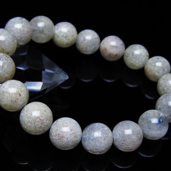 ホワイトガーデンファントムクォーツ ブレスレット 12mm [T239-3421]