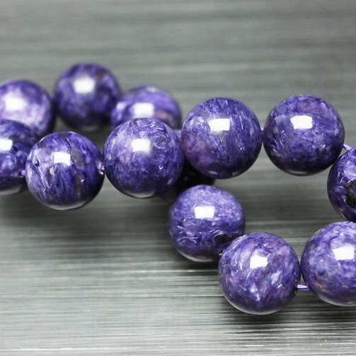 チャロアイト ブレスレット 17mm [T24-7081]