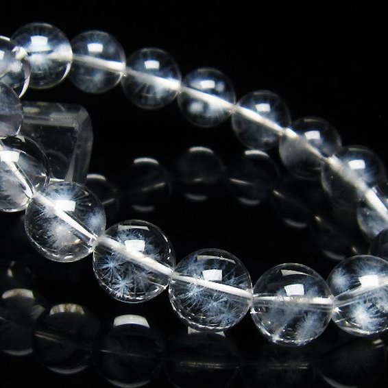 ホワイトスタークォーツ ブレスレット 12mm [T241-2284]