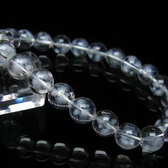 ホワイトスタークォーツ ブレスレット 8mm [T241-2446]