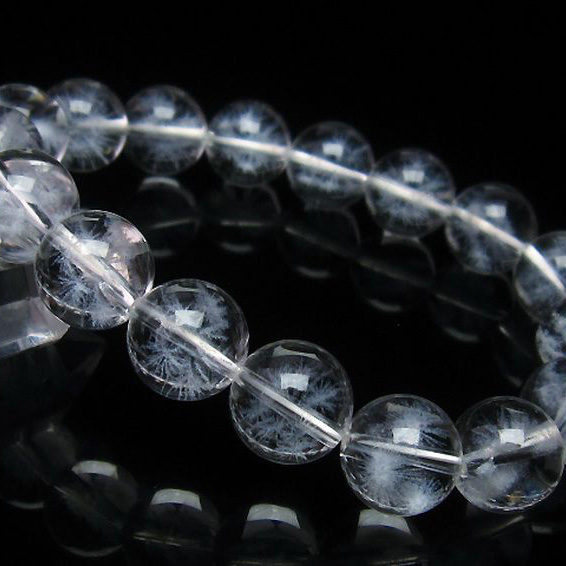 ホワイトスタークォーツ ブレスレット 12mm [T241-2555]