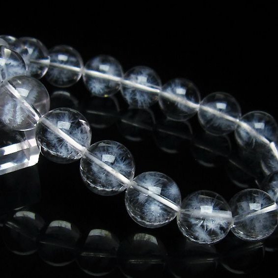 ホワイトスタークォーツ ブレスレット 12mm [T241-2557]