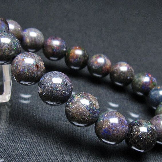 ブラックオパール ブレスレット 11mm [t249-4494] 