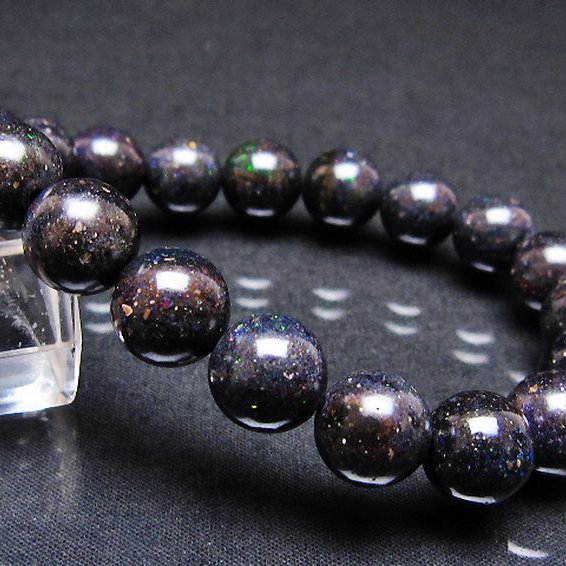 ブラックオパール ブレスレット 11mm [T249-4813]