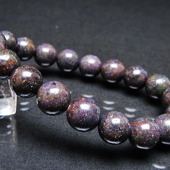 ブラックオパール ブレスレット 11mm [T249-4840]