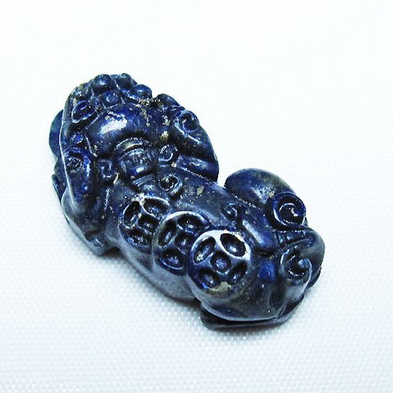 高品質 チベット産 モリオン貔貅 手彫り 置き物 天然石 パワーストーン