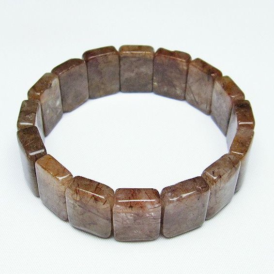 トルマリンルチル バングル [T250-1594]