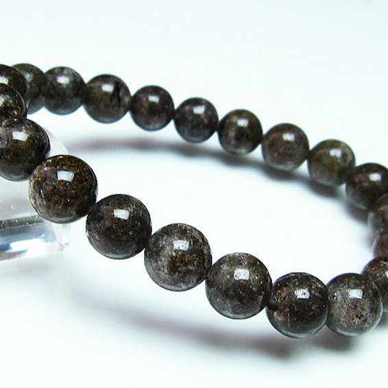 ガーデン トルマリンルチル入り  ブレスレット 9mm [T253-2552]