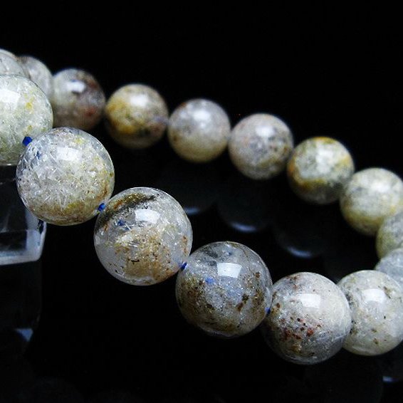 ガーデン トルマリンルチル入り  ブレスレット 12mm [T253-2890]