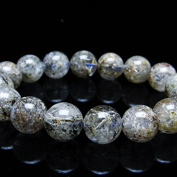 ガーデン トルマリンルチル入り  ブレスレット 13mm [T253-2902]