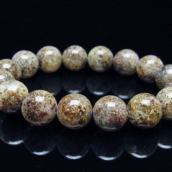 ガーデン トルマリンルチル入り  ブレスレット 13mm [T253-2932]