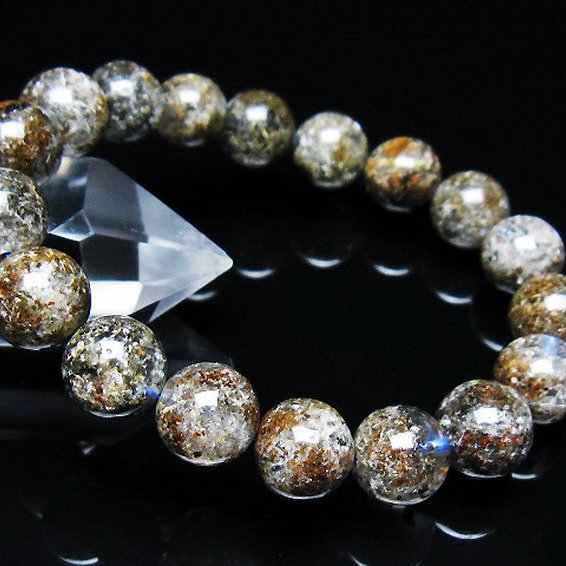 ガーデン トルマリンルチル入り  ブレスレット 11mm [T253-3084]