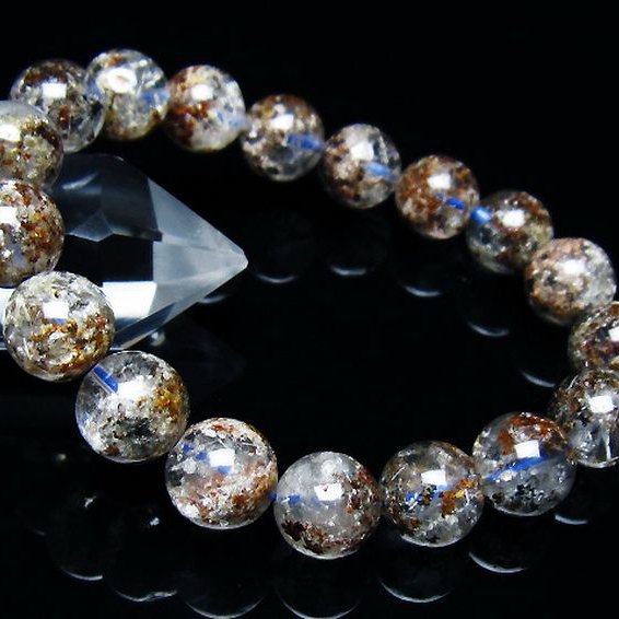 ガーデン トルマリンルチル入り  ブレスレット 11mm [T253-3252]