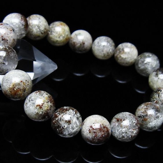 ガーデン トルマリンルチル入り ブレスレット 12mm [t253-3294]