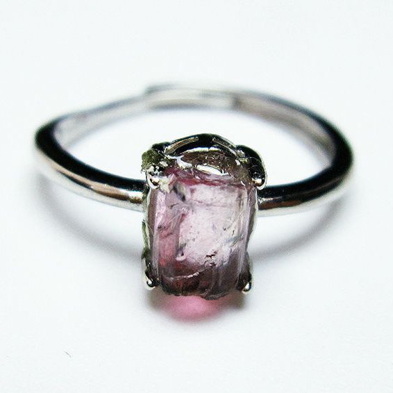 赤トルマリン 指輪 (16号)[T254-2604]