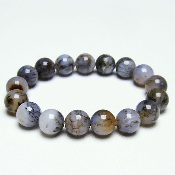 ルチルインアゲート ブレスレット 12mm [T258-1825]