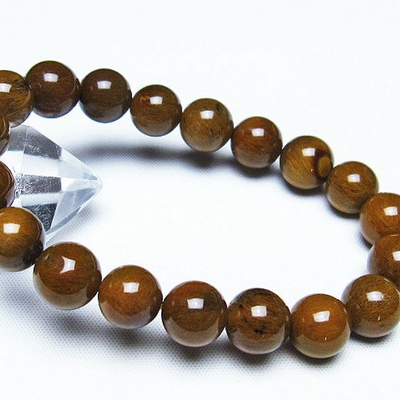 ルチルインアゲート ブレスレット 11mm [T258-1989]