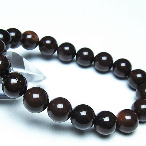 ルチルインアゲート ブレスレット 11mm [t258-2152]