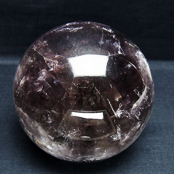 1.5Kg アメジスト 丸玉 105mm [T259-13141]