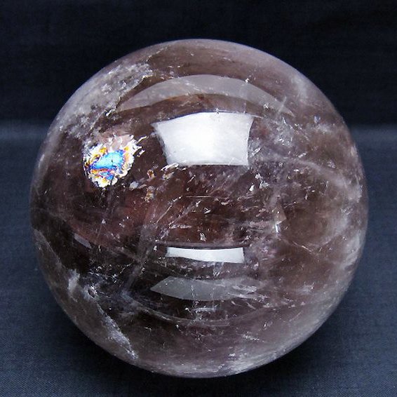 1.3Kg アメジスト 丸玉 96mm [T259-13258]