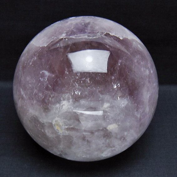 2.4Kg アメジスト 丸玉 125mm [T259-13329]