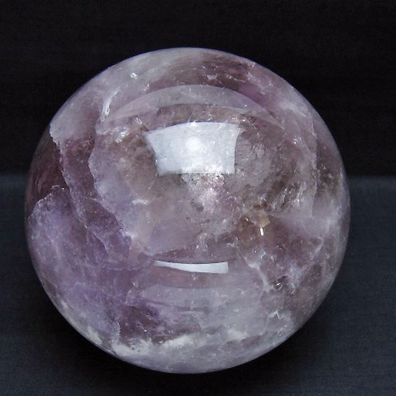 2.4Kg アメジスト 丸玉 123mm [T259-13334]