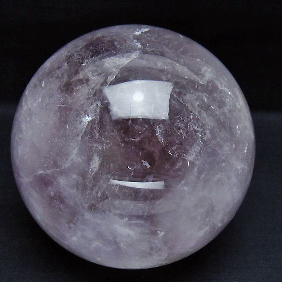 1.7Kg アメジスト 丸玉 113mm [T259-13347]