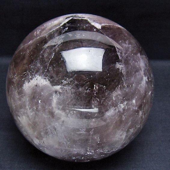 1.7Kg アメジスト 丸玉 110mm [T259-13358]