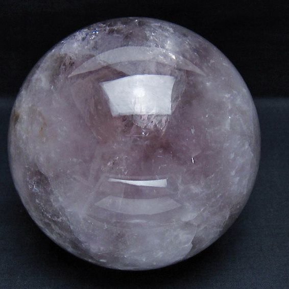 1.7Kg アメジスト 丸玉 110mm [T259-13363]