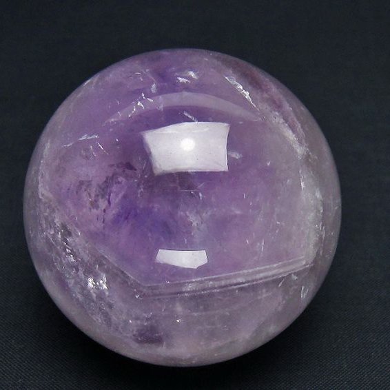 アメジスト 丸玉 58mm [t259-13421]