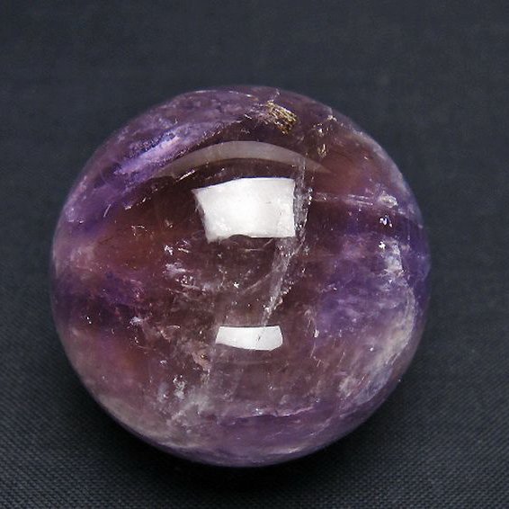 アメジスト 丸玉 39mm [t259-13440]