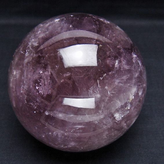 アメジスト 丸玉 81mm [t259-13586]