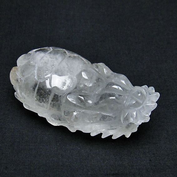 ヒマラヤ水晶龍亀 置物 [t261-1197]