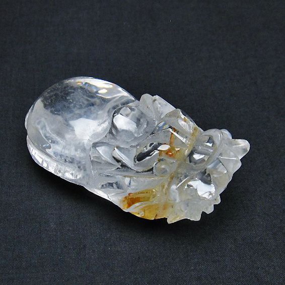 ヒマラヤ水晶龍亀 置物 [t261-1207]