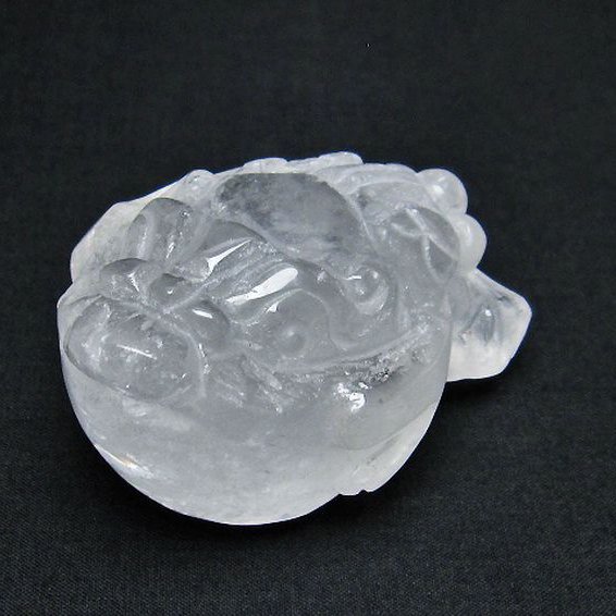 ヒマラヤ水晶金蟾[T261-1244]