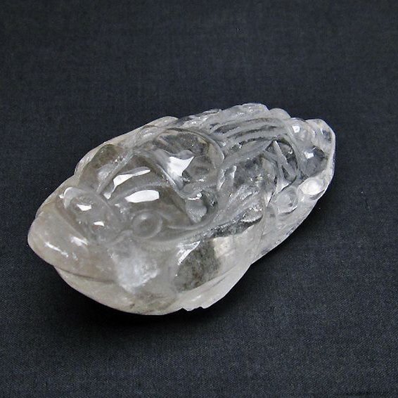 ヒマラヤ水晶金蟾[T261-1261]