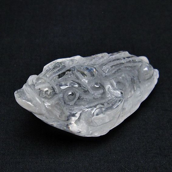 ヒマラヤ水晶金蟾[T261-1287]