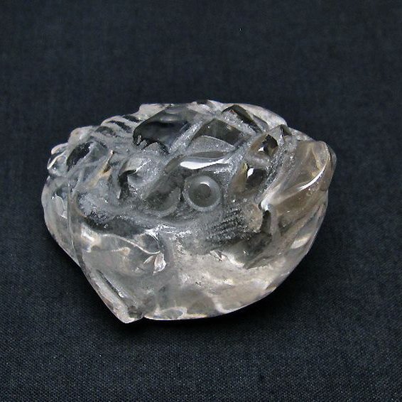 ヒマラヤ水晶金蟾[T261-1312]