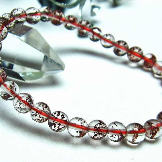 レッドファントム ブレスレット 5mm [T262-649]