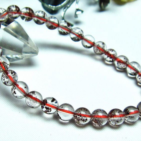 レッドファントム ブレスレット 6mm [T262-664]