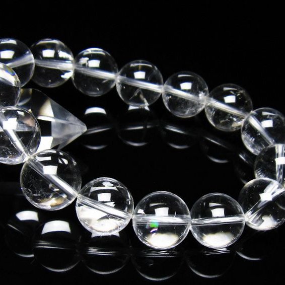 ヒマラヤ水晶 ブレスレット 15mm [t263-4479]