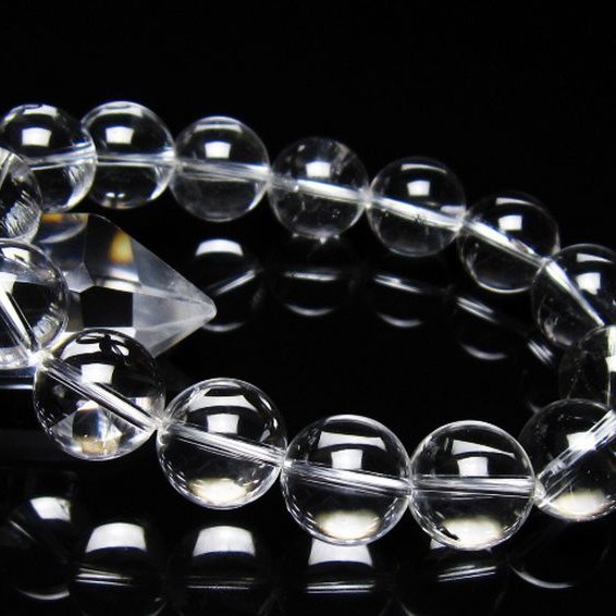 ヒマラヤ水晶 ブレスレット 15mm [t263-4484]