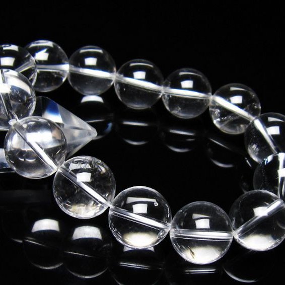 ヒマラヤ水晶 ブレスレット 17mm [t263-4489]