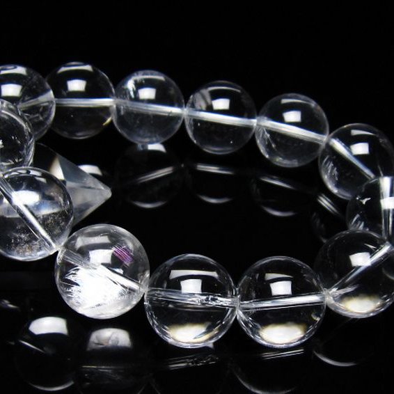 ヒマラヤ水晶 ブレスレット 18mm [t263-4507]