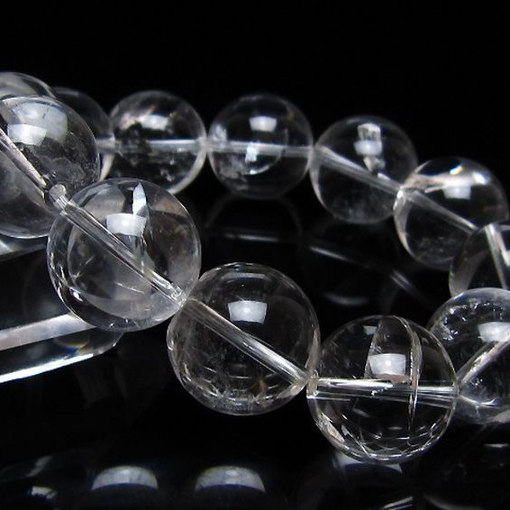 ヒマラヤ水晶 ブレスレット 18mm [t263-4819]