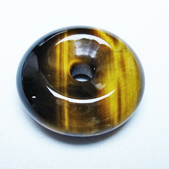 タイガーアイ※黄虎目石平安扣[T267-1100]