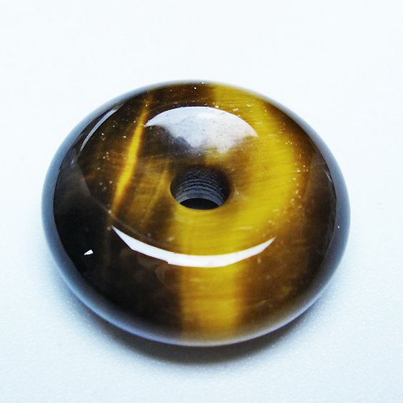 タイガーアイ※黄虎目石平安扣[T267-1115]