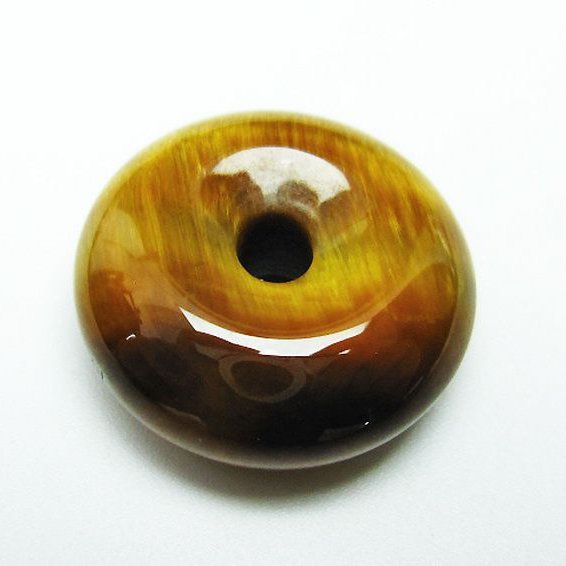 タイガーアイ※黄虎目石平安扣[T267-802]