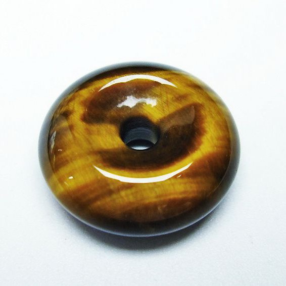 タイガーアイ※黄虎目石平安扣[T267-954]